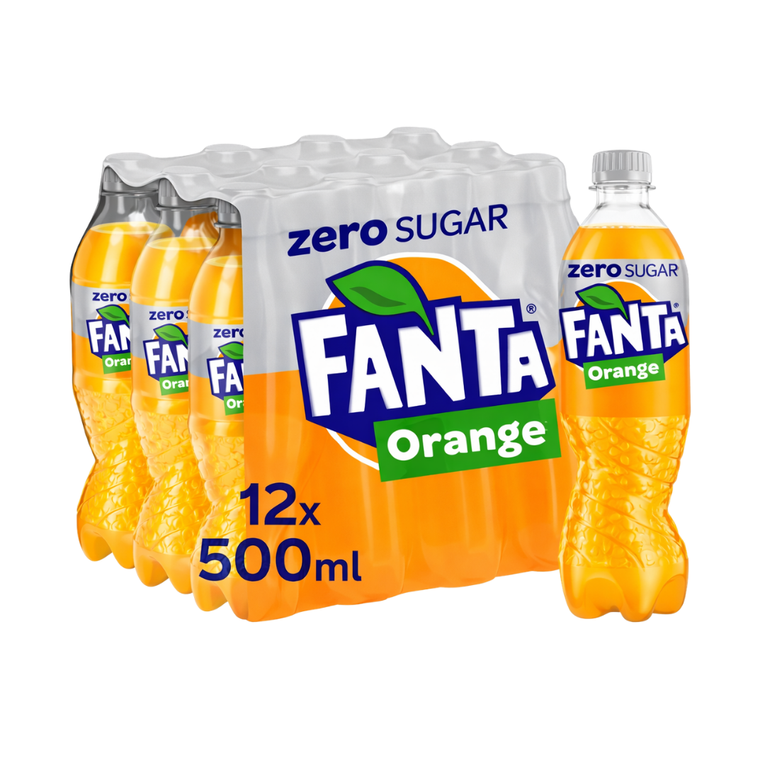 Case Fanta Orange Zero 12 x 500ml