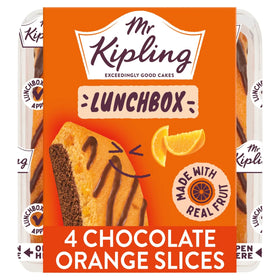 Mr Kipling Choc Orange Lunchbox 4 slices