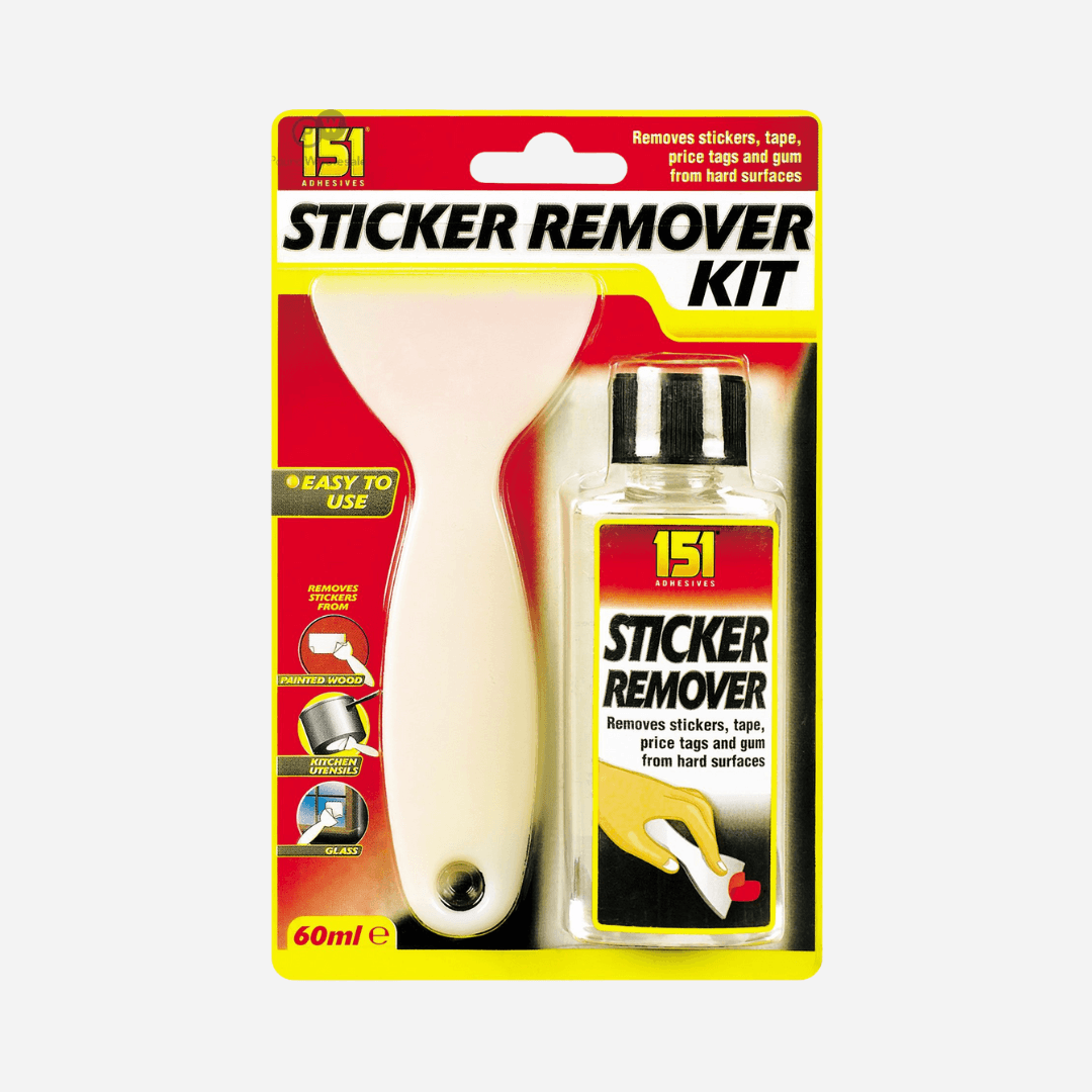 151 Easy To Use Sticker Remover Kit 60ml Tube