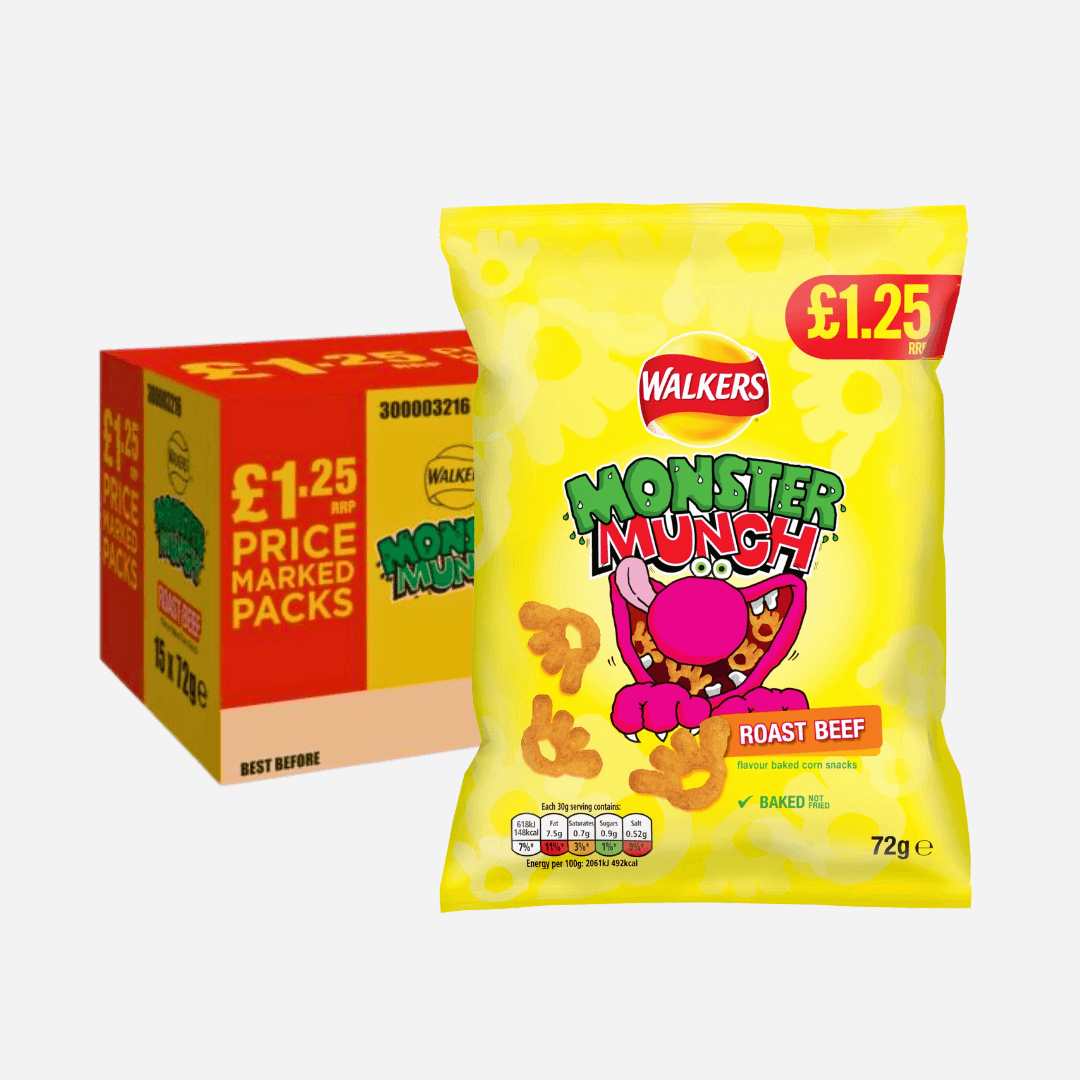 Walkers Monster Munch Roast Beef