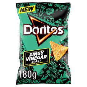 Doritos Zingy Vinegar Blast Sharing Crisps