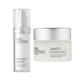 Skin Doctors Anti-Ageing Duo - Relaxaderm Advance + Beelift Cream
