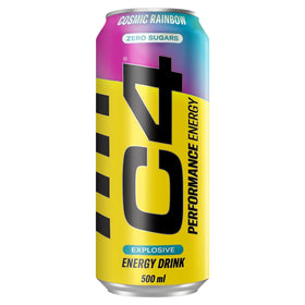 C4 Performance Energy Cosmic Rainbow 12 x 500ml