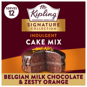Mr Kipling Signature Milk Chocolate & Orange Cake Mix