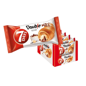 7 Days Double x 5 Croissant With Cocoa & Vanilla Filling