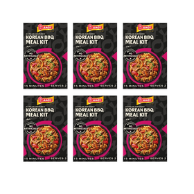 Case Amoy Korean BBQ Noodle Meal Kit 6 x 237g
