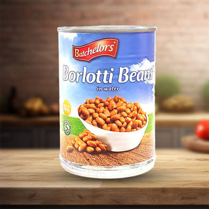 12 x Batchelors Borlotti Beans In Water 400g Cans