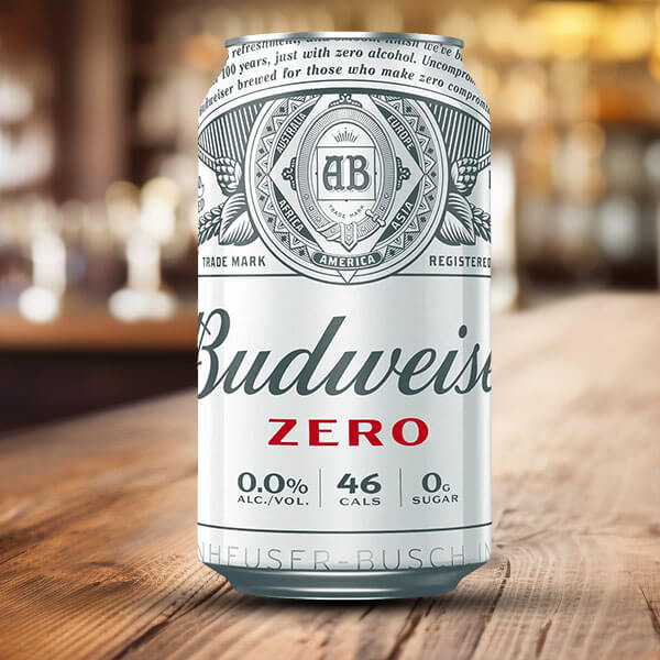 Bud Zero 0.0% Alcohol Free Lager