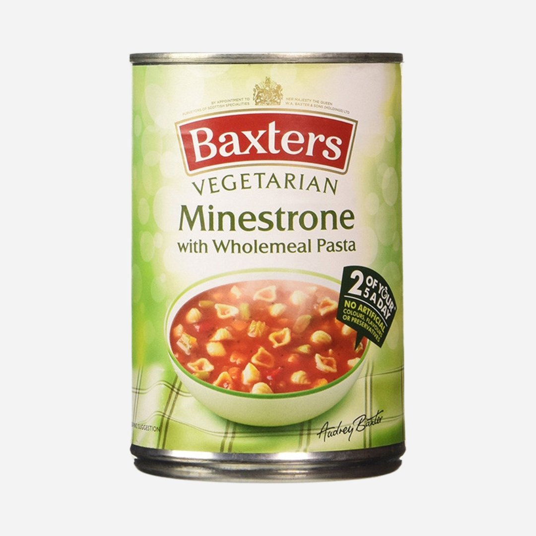 Baxters Vegetarian Minestrone With Wholewheat Pasta