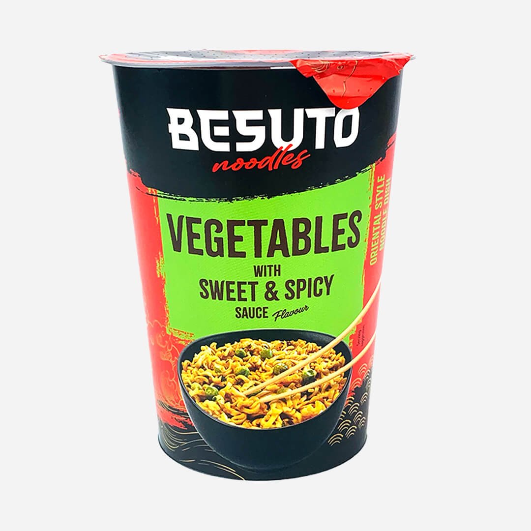 Besuto Noodles Vegetables With Sweet & Spice Sauce Flavour