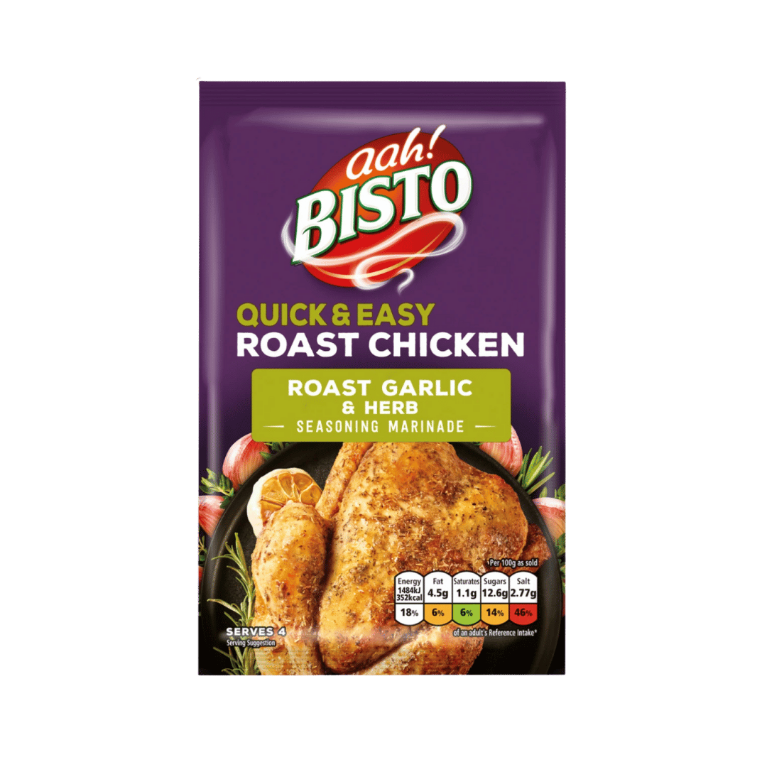 Bisto Roast Chicken Seasoning Roast Garlic & Herb