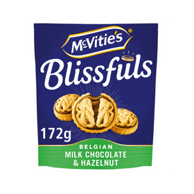 McVities Belgian Chocolate & Hazelnut Blissfuls