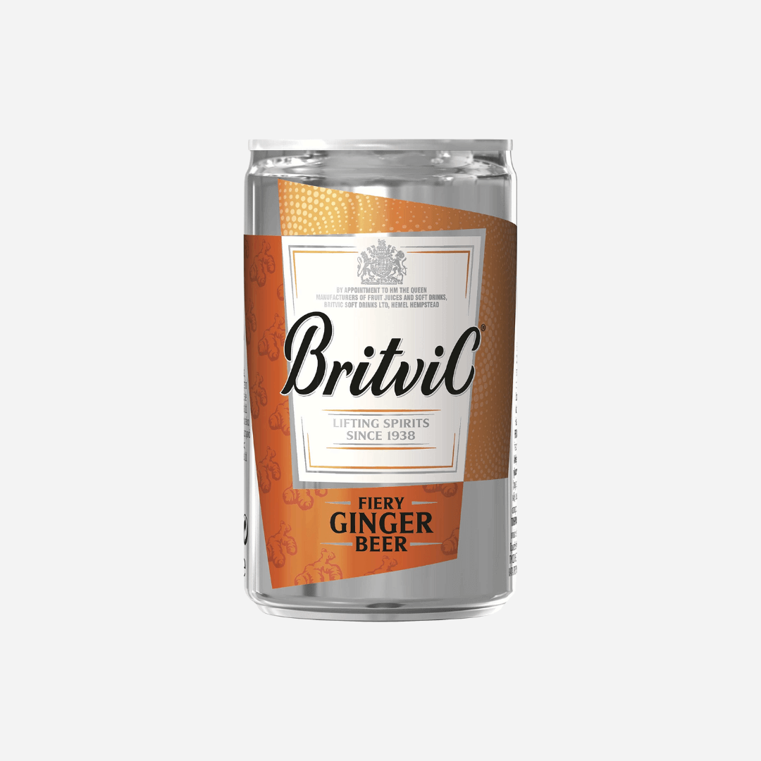 Britvic Fiery Ginger Beer Miniature Cans