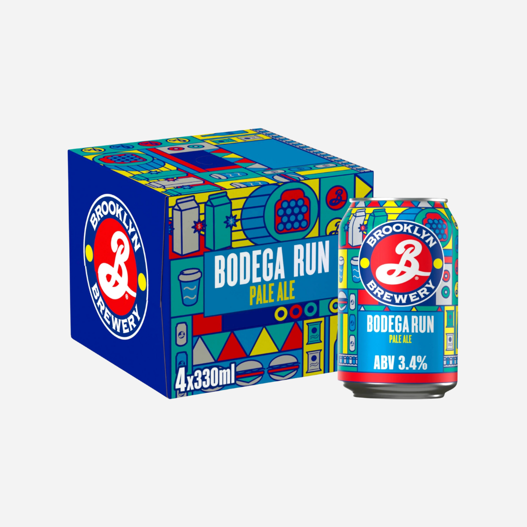 Brooklyn Brewery Bodega Run Pale Ale 3.4% Beer Cans