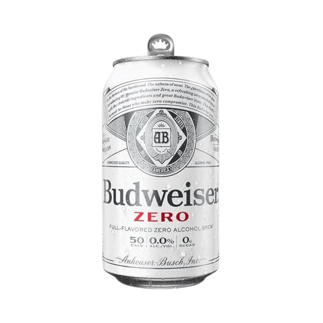Budweiser Zero Alcohol Free Lager Beer Cans