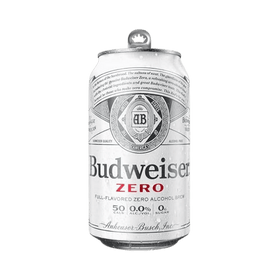 Budweiser Zero Alcohol Free Lager Beer Cans