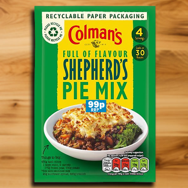 Colman's Full Of Flavour Shepherd's Pie Mix