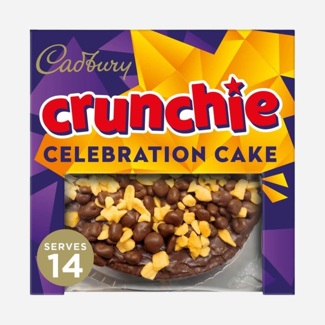 Cadbury Crunchie XL Celebration Cake with Honeycomb