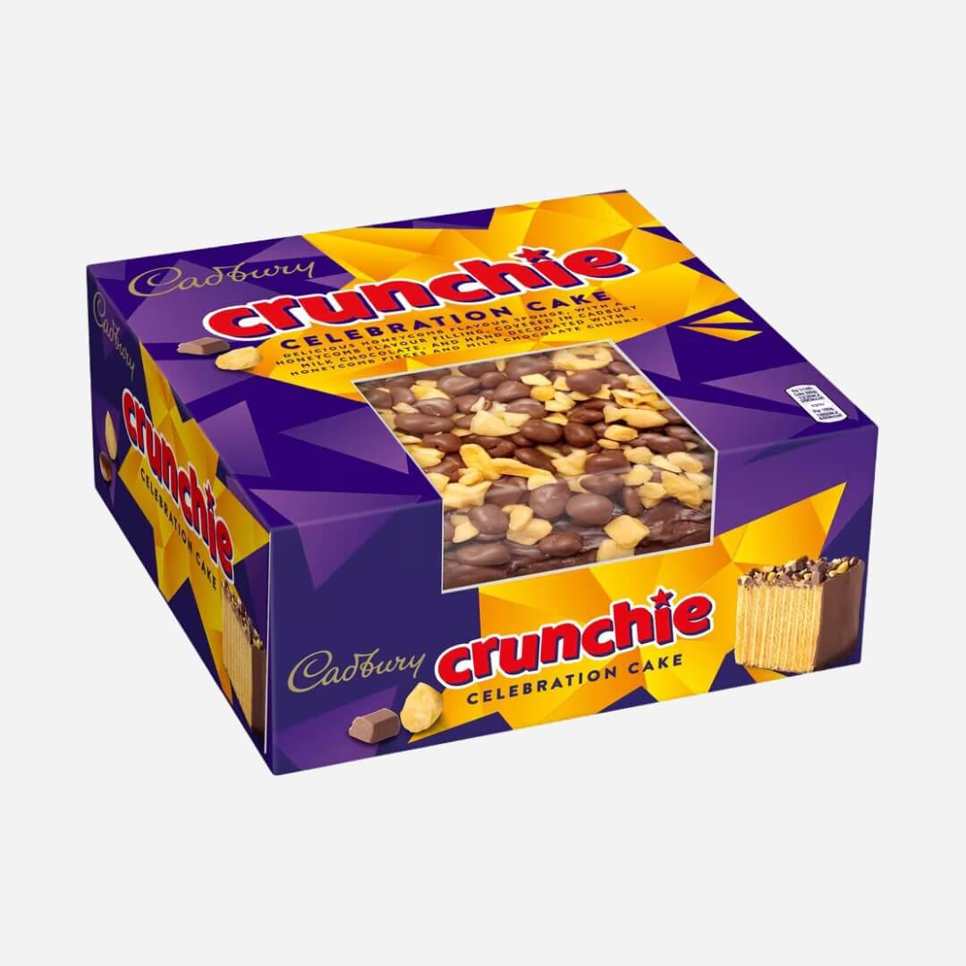 Cadbury Crunchie XL Celebration Cake with Honeycomb