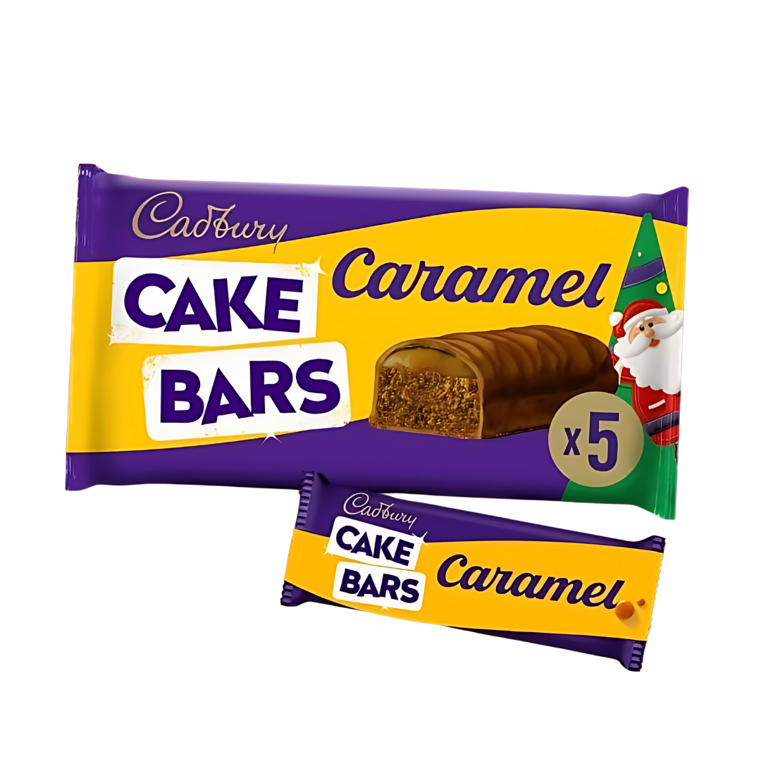 Cadbury Caramel Cake Bars