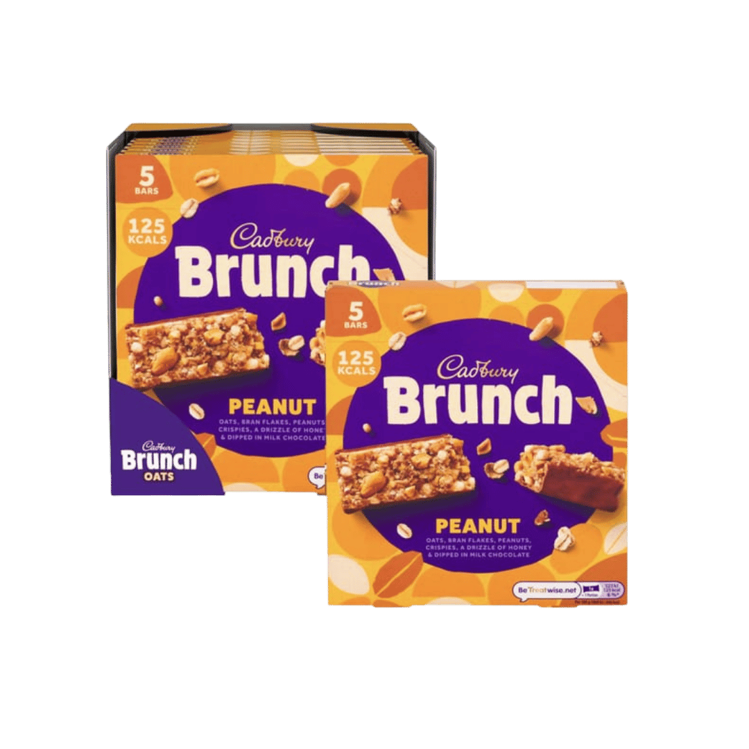 Cadbury Brunch Peanut Oat Bars