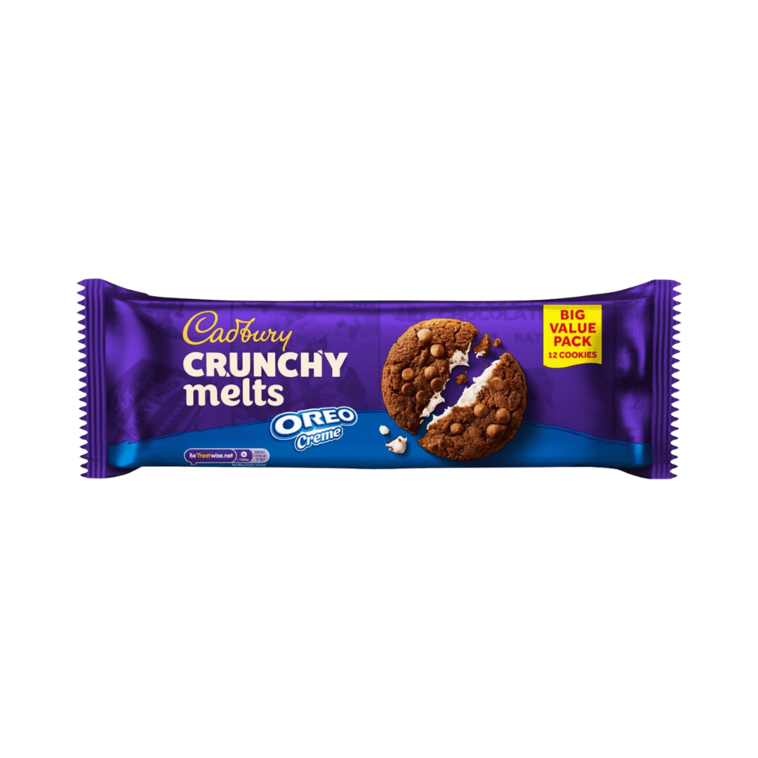 Cadbury Crunchy Melts Oreo Creme