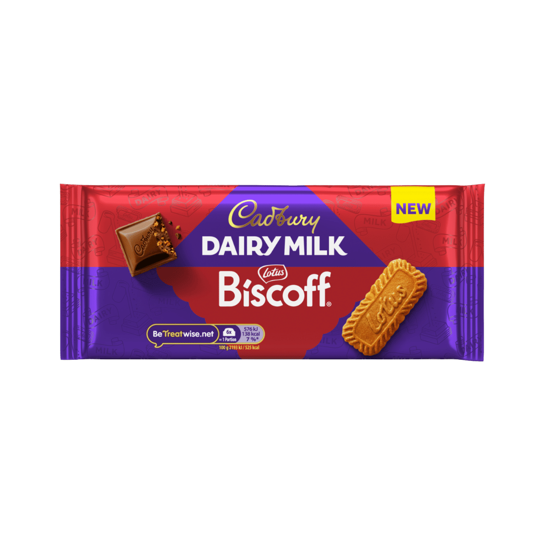 Cadbury Dairy Milk Biscoff Biscuit Chocolate Bar