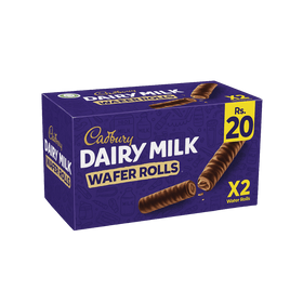 Cadbury Dairy Milk Wafer Rolls 24 x 8g