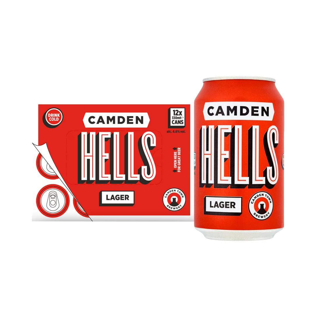 Case (12) Camden Hells Lager