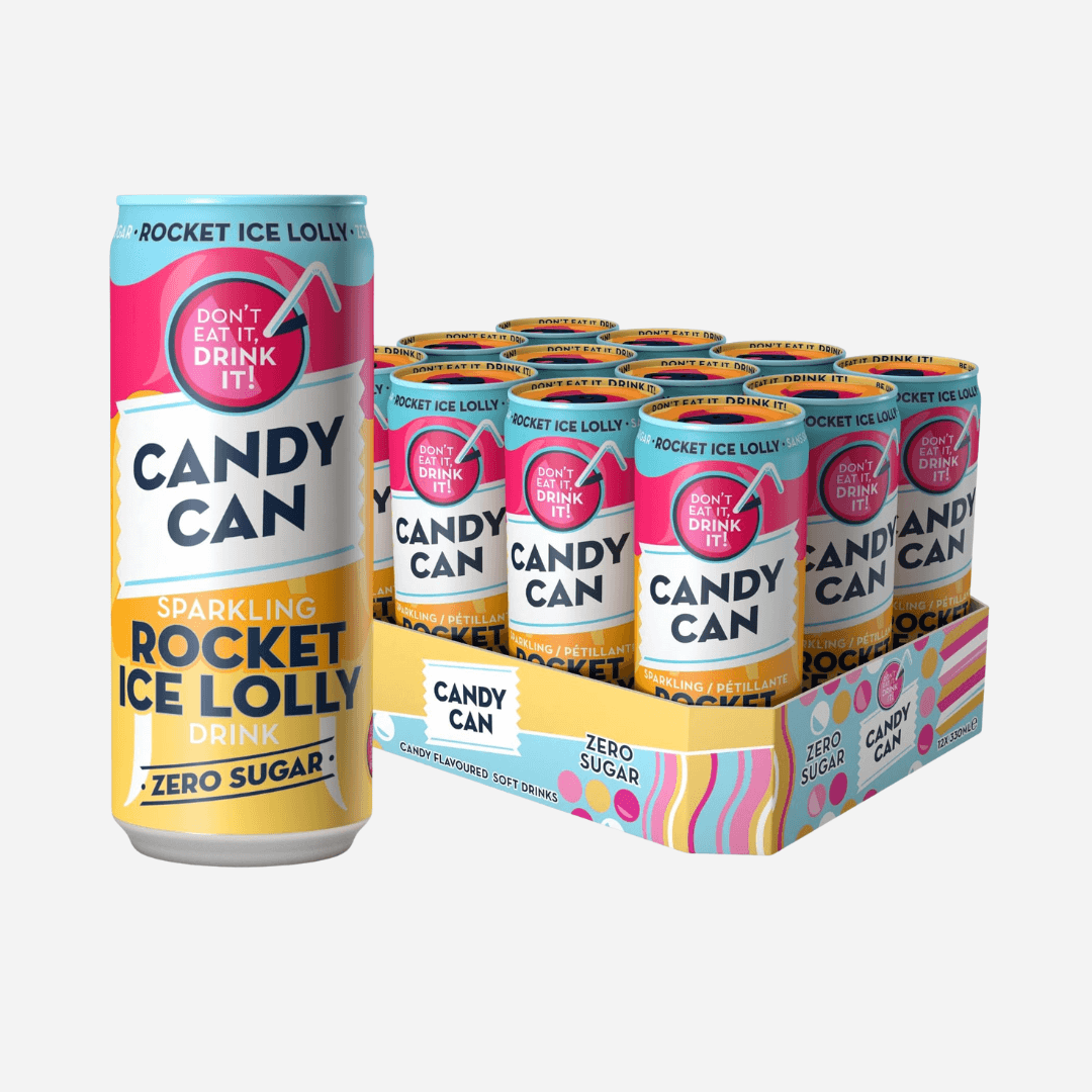 Candy Can Sparkling Rocket Ice Lolly Zero Sugar – Discount Dragon