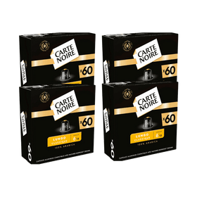 MULTIBUY Carte Noire Nespresso Lungo Coffee Capsules - 240 Pods For £40