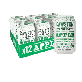 Cawston Press Sparkling Apple Can 12 x 330ml