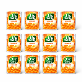 Case Tic Tac Orange  12 x 13g