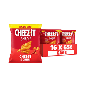 Cheez It Snap'd Cheese & Chilli Crisps