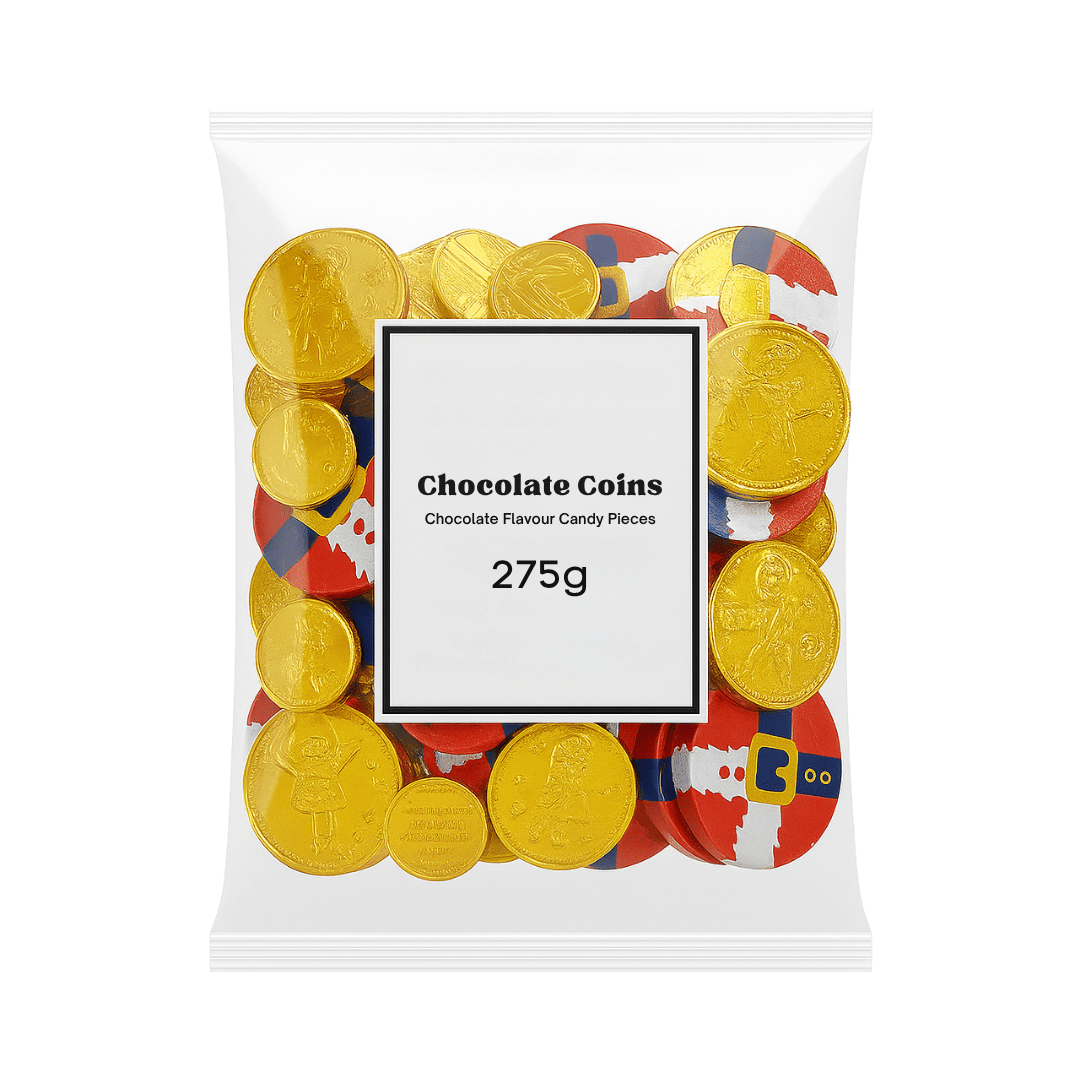 Traditional Christmas Chocolate Coins