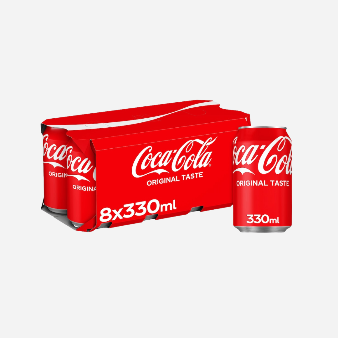 Multipack (8) Coca-Cola Classic 330ml