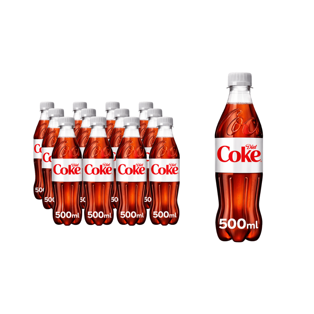 Coca-Cola Diet 12 x 500ml Bottle