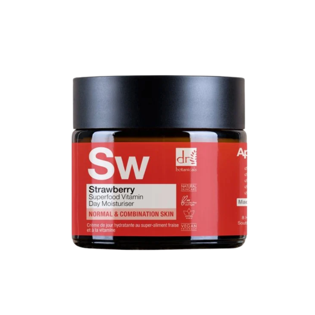 Dr Botanicals Strawberry Superfood Vitamin C Day Moisturiser