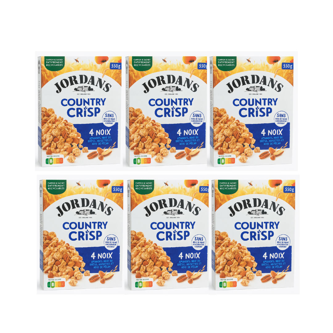 Jordans Country Crisp 4 Nuts Cereal