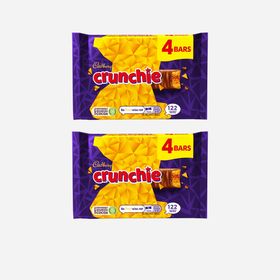 Cadbury Crunchie Chocolate Bar Multipack 8 x 26.1g Bars
