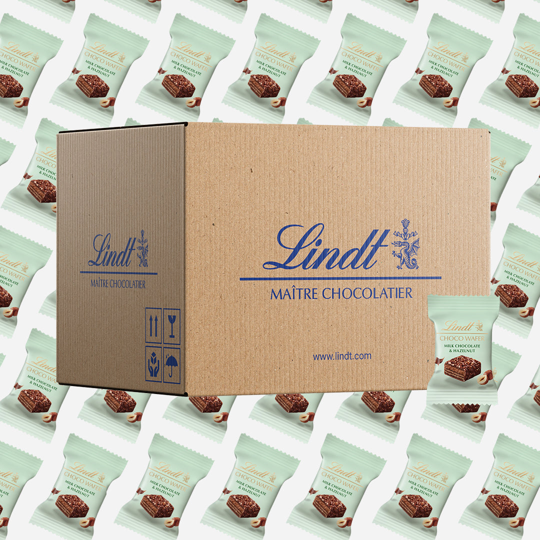 BULK SPECIAL Lindt Milk Chocolate & Hazelnut Choco Wafer