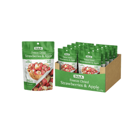 DJ & A Freeze Dried Strawberries & Apple 10 x 25g