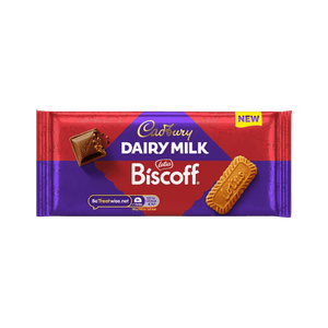 Cadbury Dairy Milk Biscoff Biscuit Chocolate Bar