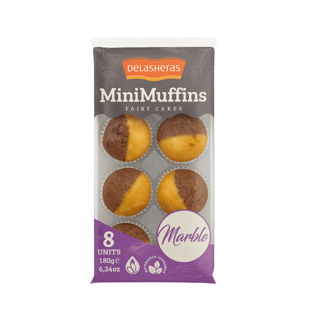 Delasheras Marble fairy Cake 8 Pack
