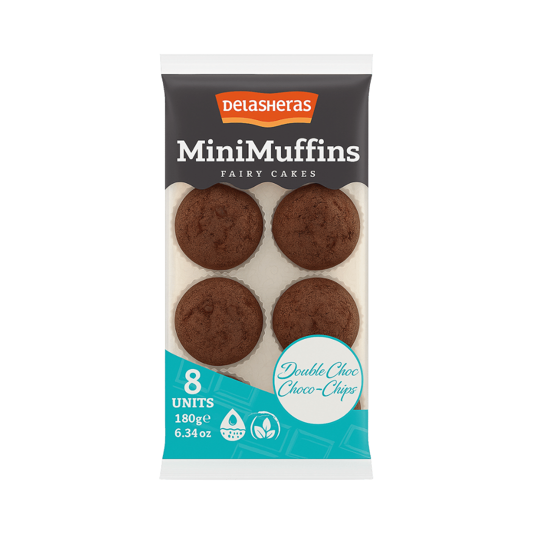Delasheras Choc Fairy Cake 8 Pack