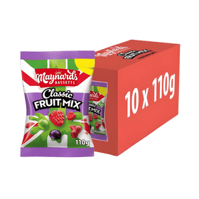 Maynards Bassetts Classic Fruit Mix 10 x 110g