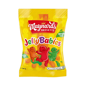 Maynards Bassetts Jelly Babies 130g