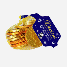 MULTIBUY Divine Milk Chocolate Coins - 2 For £3.99