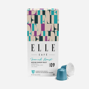 ELLE Magazine CAFÉ French Roast Coffee Pods Nespresso Compatible