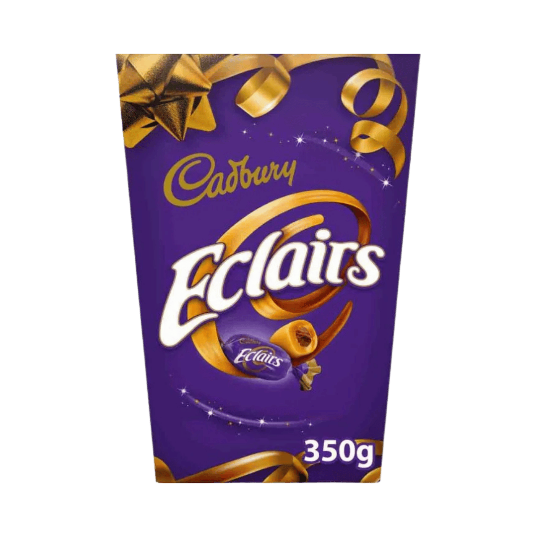 Cadbury Chocolate Eclairs Bag 130G - Chewy Toffee & Chocolate - World Cadbury Chocolate Eclairs Bag 130G - Chewy Toffee & Chocolate - World